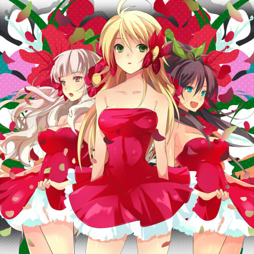 hoshii miki, shijou takane, and ganaha hibiki (idolmaster) drawn by taira_tsukune
