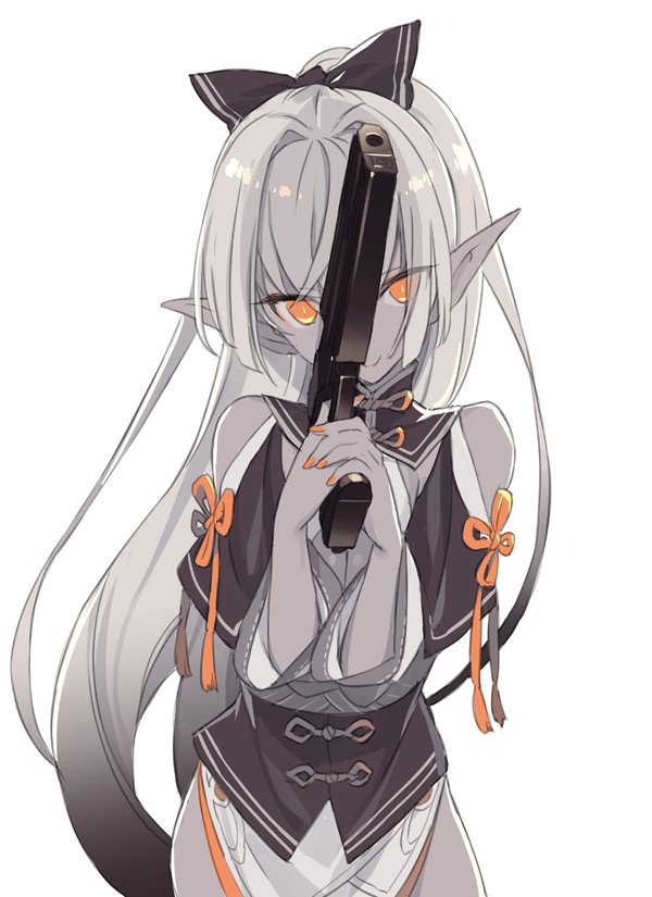 shiranui flare (hololive and 1 more) drawn by blade_(galaxist)