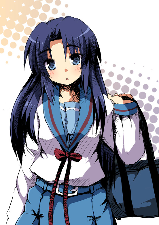 asakura ryoko (suzumiya haruhi no yuuutsu) drawn by inui_nagi