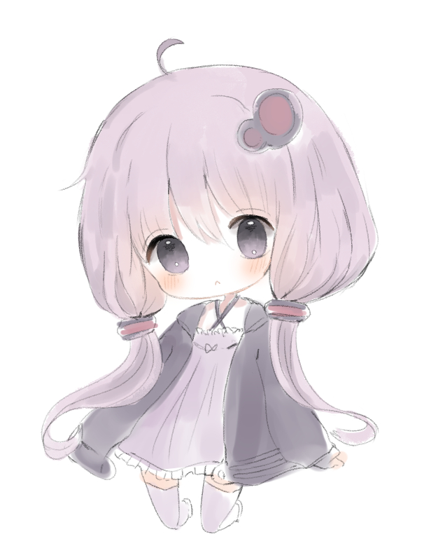 yuzuki yukari (vocaloid and 1 more) drawn by cottontailtokki