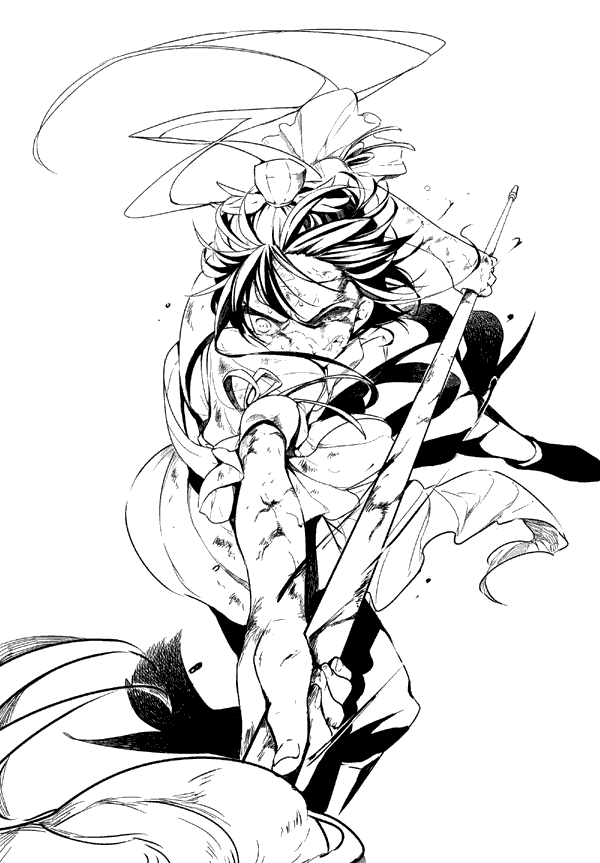 ren hakuryuu (magi the labyrinth of magic) drawn by etomai