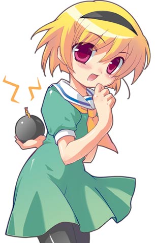 houjou satoko (higurashi no naku koro ni) drawn by cyakoro2002
