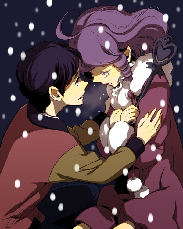 morisawa yuu, creamy mami, and ootomo toshio (mahou no tenshi creamy mami) drawn by hoshino_lily