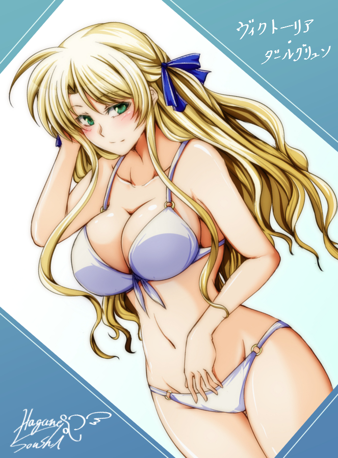 viktoria dahlgrun (lyrical nanoha and 1 more) drawn by hagane_soushi