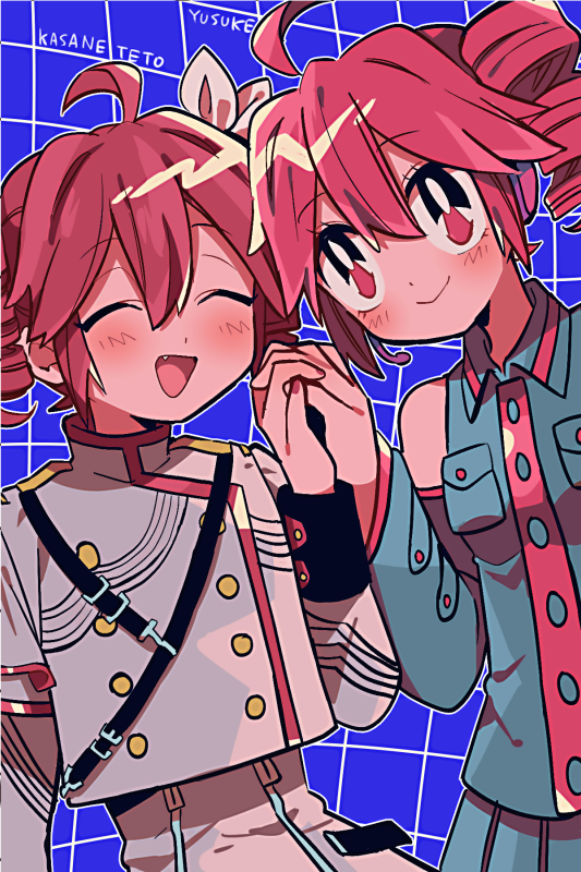 kasane teto (utau and 1 more) drawn by yuusuke-kun