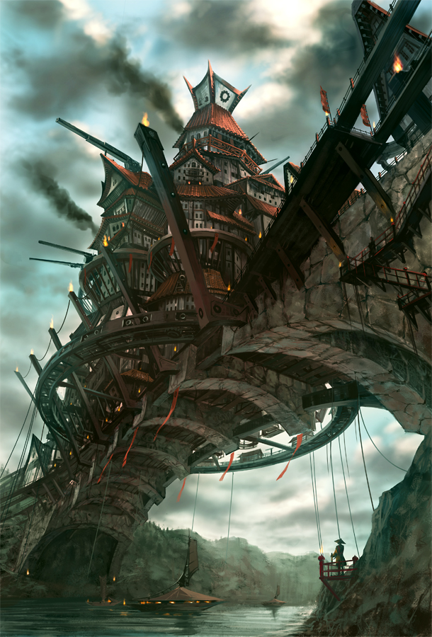 pixiv fantasia and 1 more drawn by noba