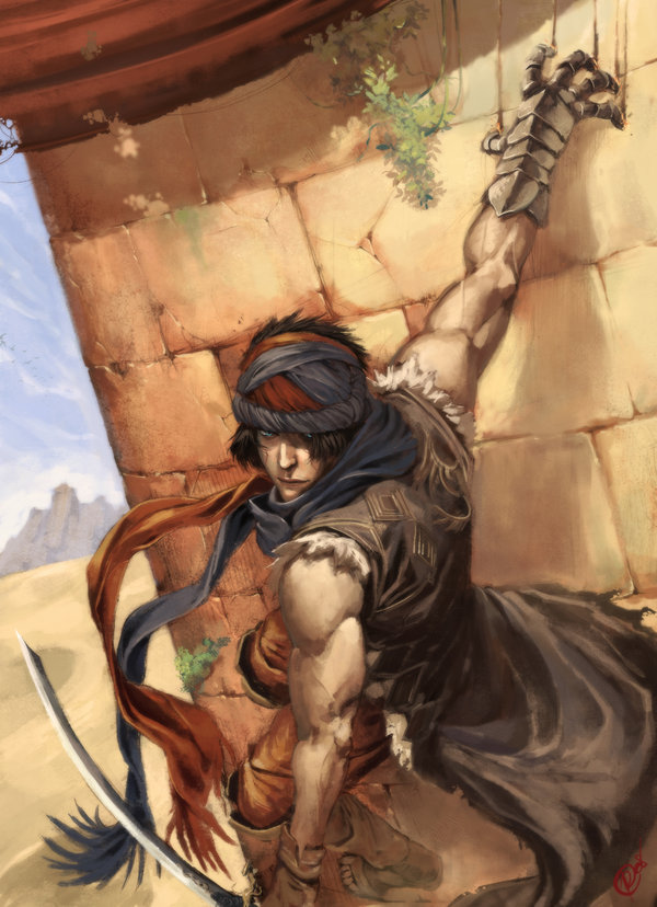 prince (prince of persia) drawn by rogie_custodio