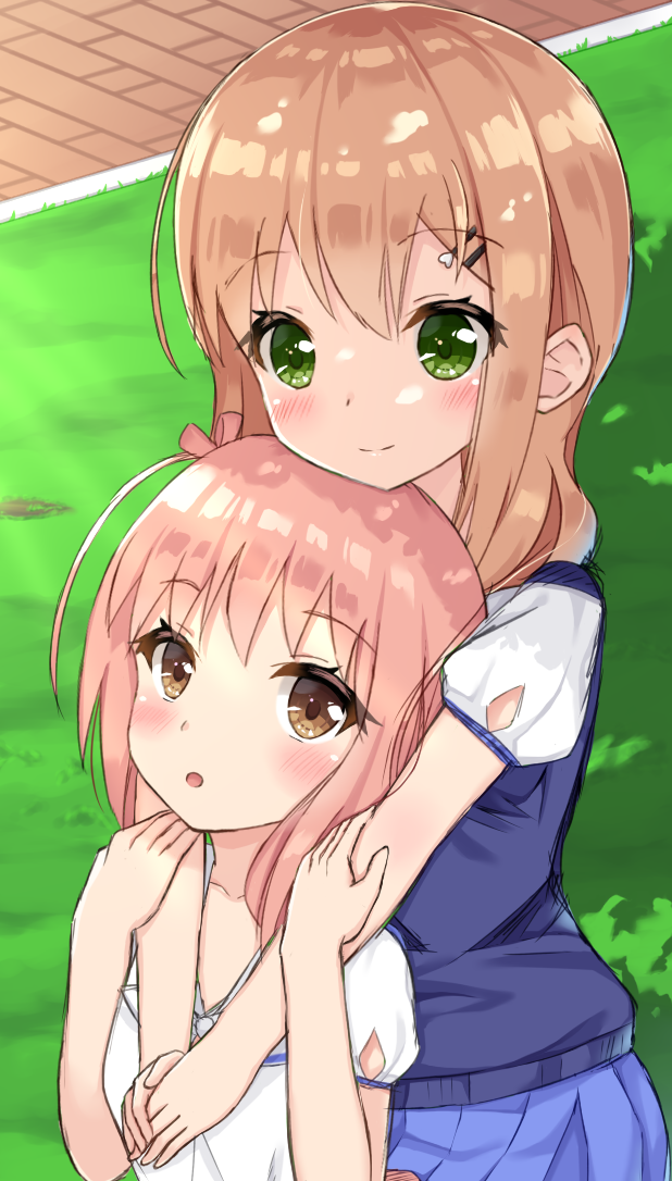 ichinose hana and tokura eiko (slow start) drawn by sutei_(xfzdarkt)