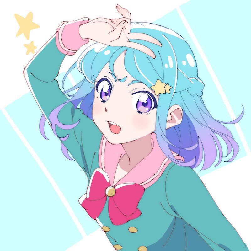 minato mio (aikatsu! and 1 more) drawn by hirayama_kanna