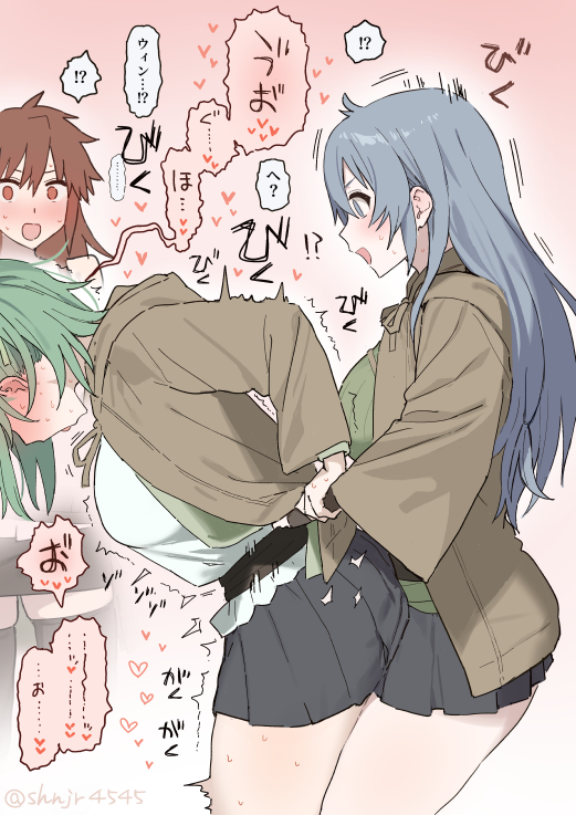 wynn, eria, and hiita (yu-gi-oh!) drawn by shinjiro