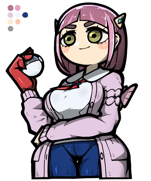 lacey (pokemon and 1 more) drawn by name_omoitukan2