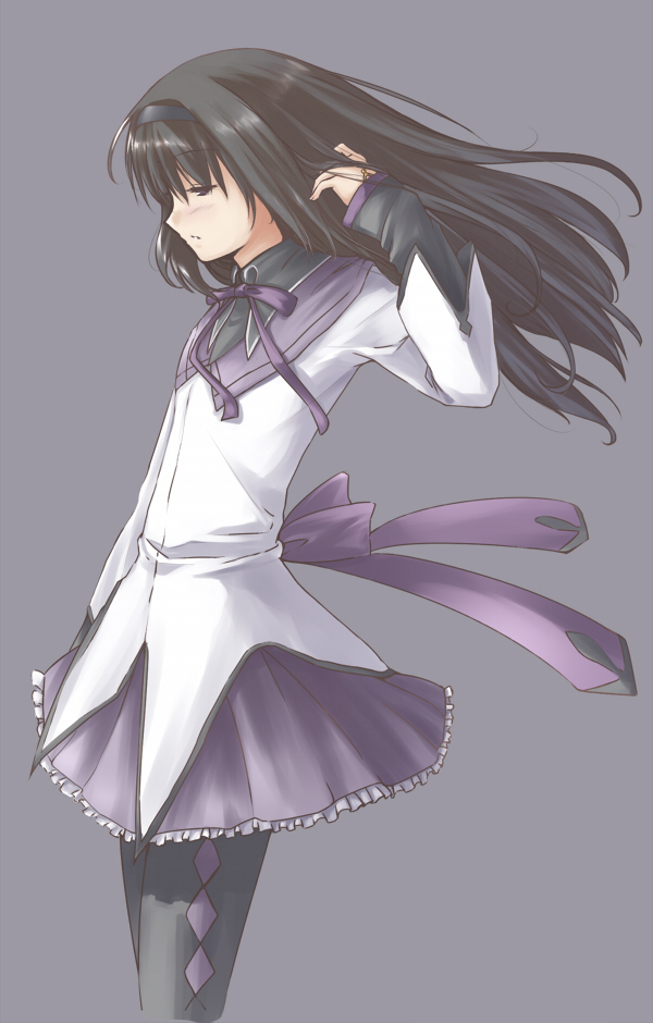akemi homura (mahou shoujo madoka magica) drawn by oda_masaki_(b-minor)