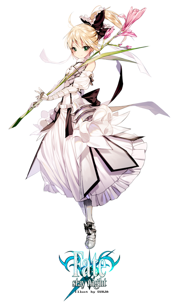 artoria pendragon and saber lily (fate and 1 more) drawn by sukja