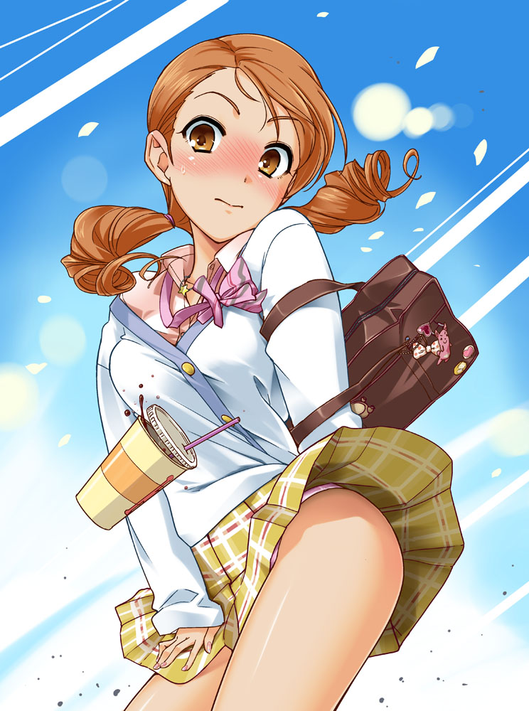 hojo karen (idolmaster and 1 more) drawn by t-hiko