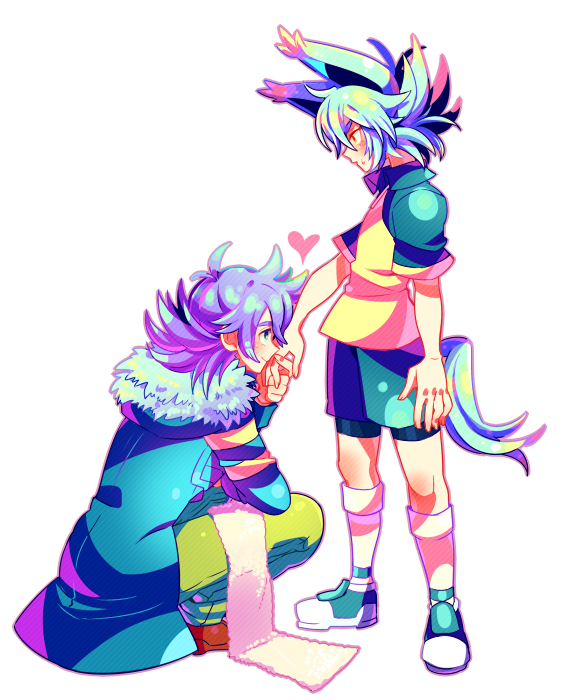 fubuki shirou and fubuki atsuya (inazuma eleven go and 1 more) drawn by zippo_(3756c)