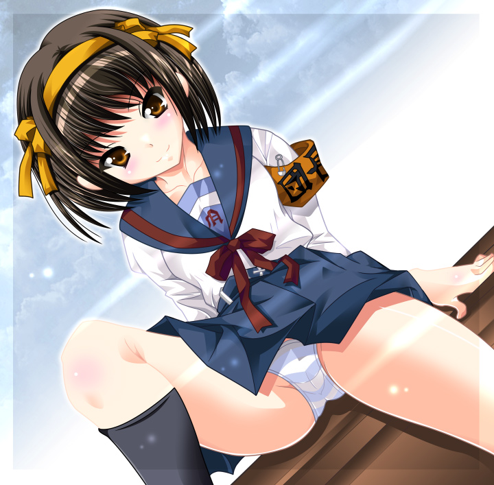 suzumiya haruhi (suzumiya haruhi no yuuutsu) drawn by kohakugin