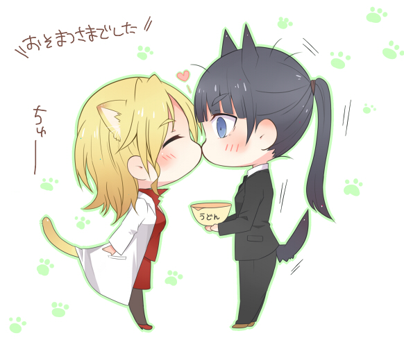 kunizuka yayoi and karanomori shion (psycho-pass) drawn by namaashi