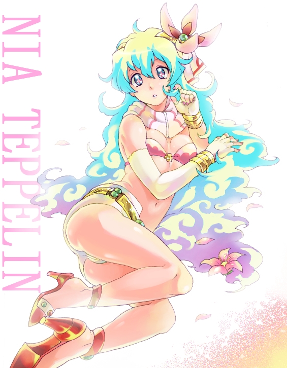 yoko littner and nia teppelin (tengen toppa gurren lagann) drawn by ikezaki_misa