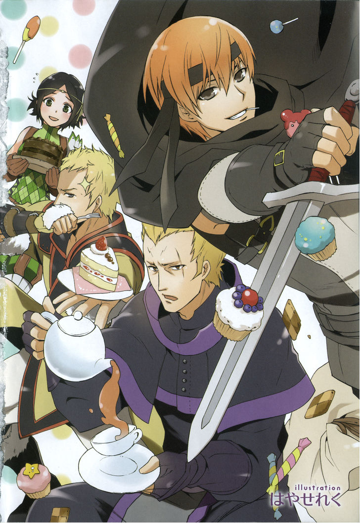 noire, owain, gaius, and brady (fire emblem and 1 more) drawn by arikawa_kinu