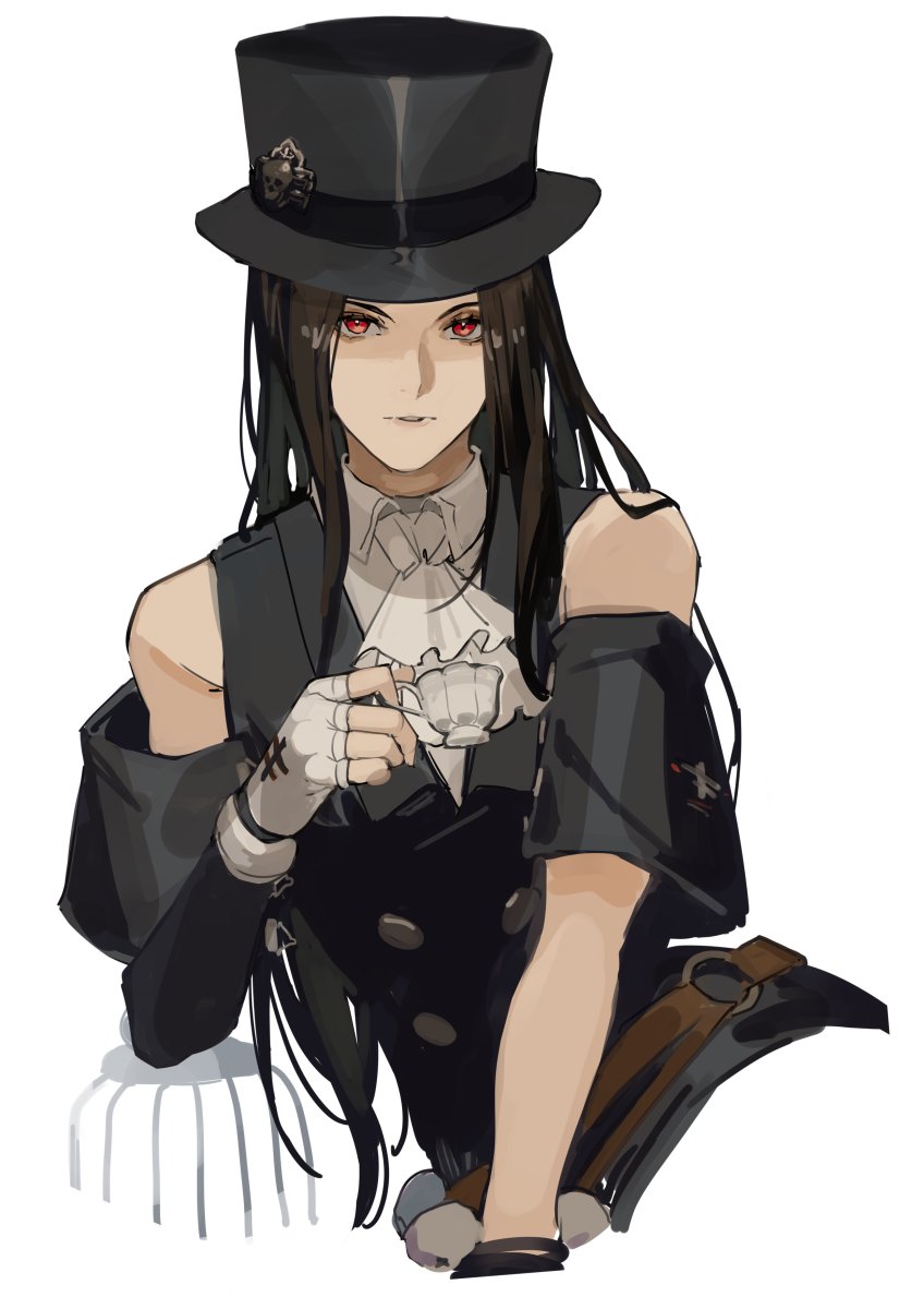 testament (guilty gear and 1 more) drawn by uncle_rabbit_ii