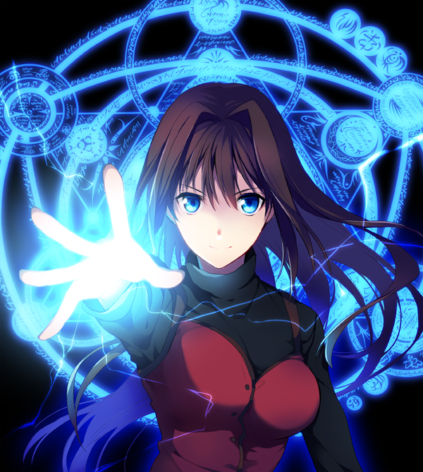 aozaki aoko (mahou tsukai no yoru) drawn by kuroemon