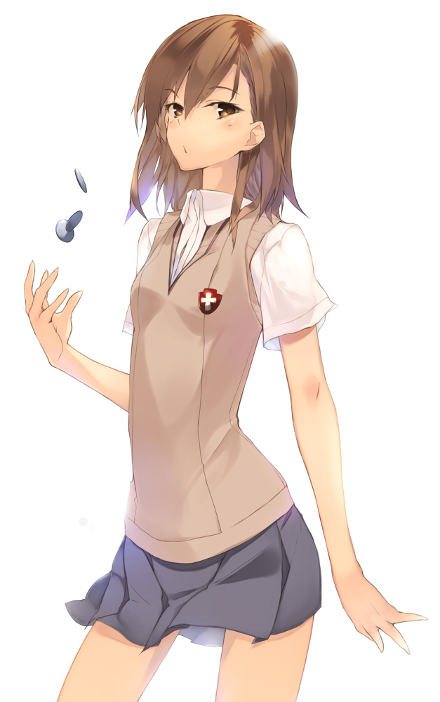 misaka mikoto (toaru majutsu no index and 1 more) drawn by shin_(anbqqcb)
