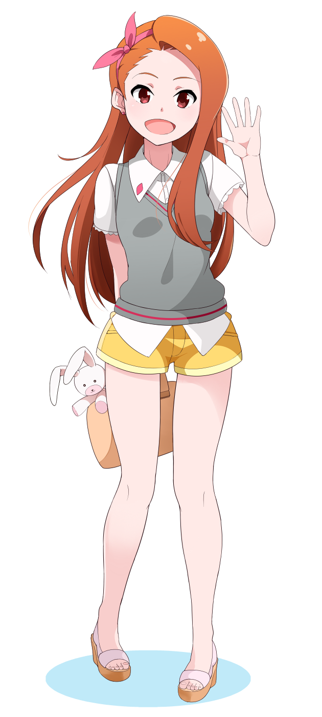minase iori and usa-chan (idolmaster) drawn by haseneko
