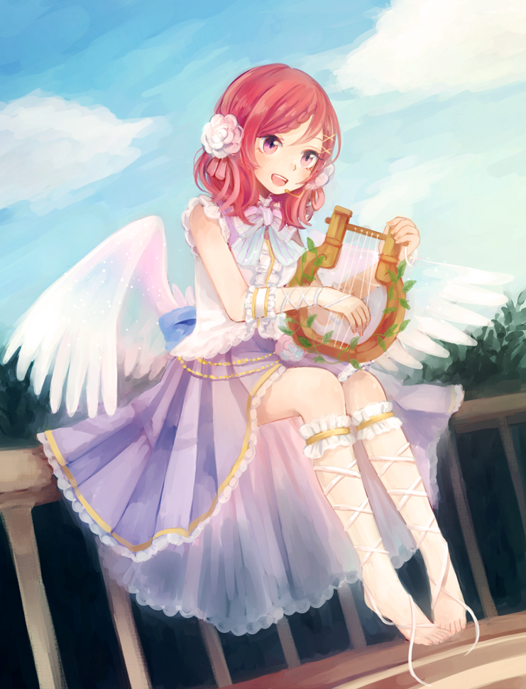 nishikino maki (love live! and 2 more) drawn by mozukuzu_(manukedori)