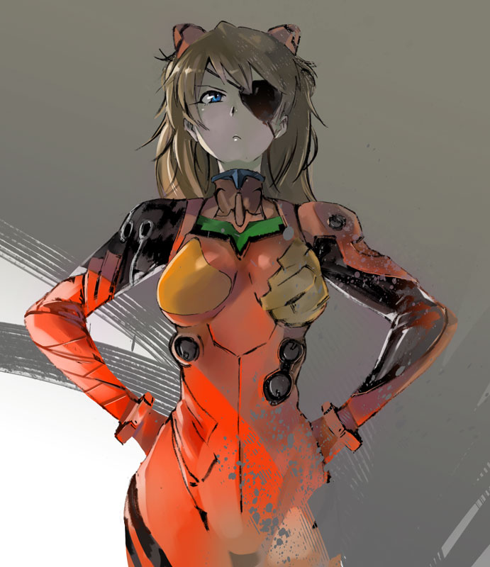 souryuu asuka langley (neon genesis evangelion and 2 more) drawn by ikuyoan