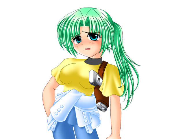 sonozaki mion (higurashi no naku koro ni) drawn by ryukishi07