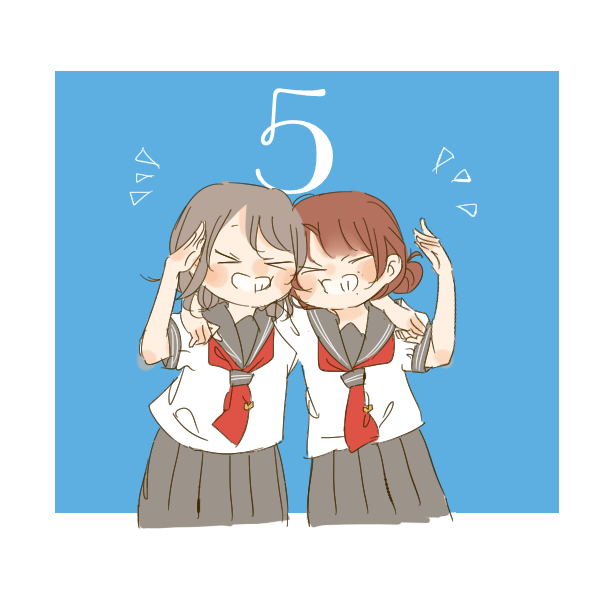 watanabe you and saitou shuka (love live! and 2 more) drawn by kase_(ks_lys)