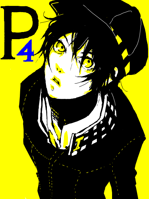 shirogane naoto (persona and 1 more) drawn by haruaki_and_ogawa