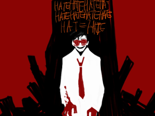 a.m (i have no mouth and i must scream) drawn by kwh6762