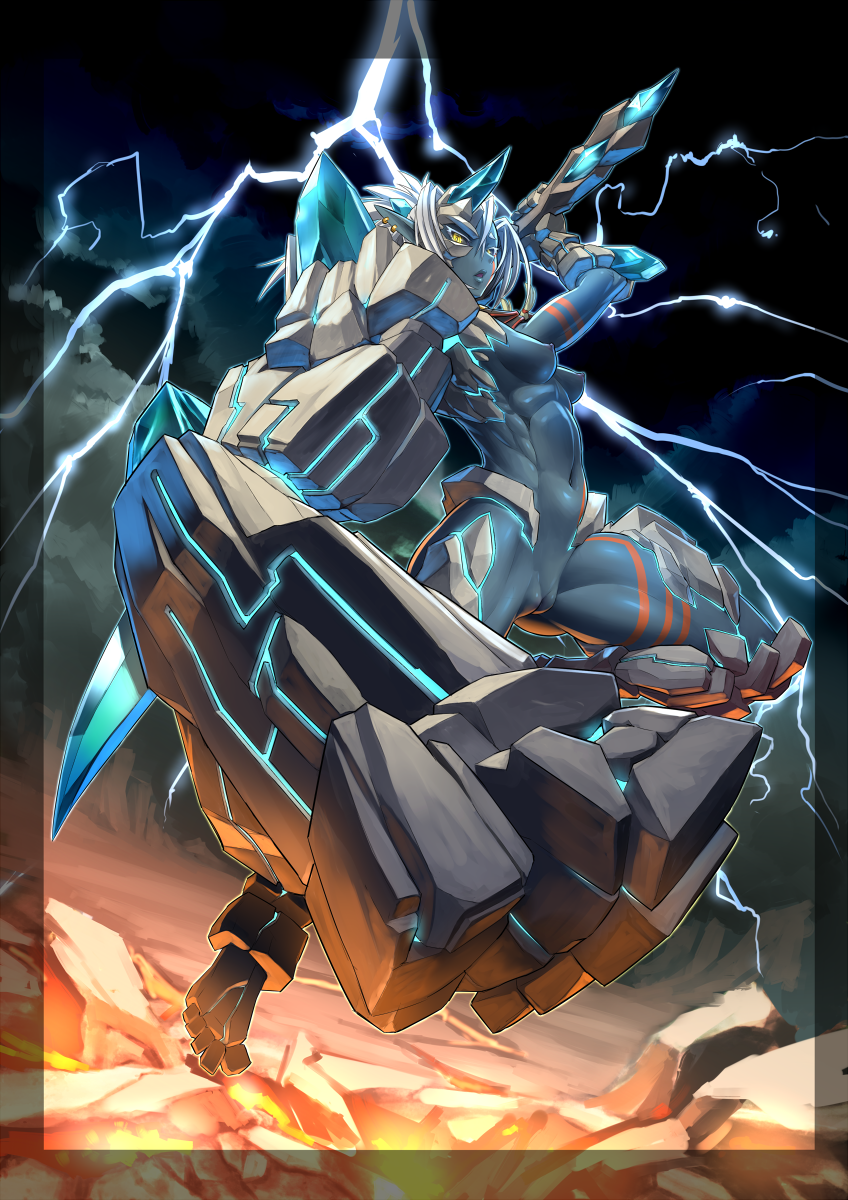gran (taimanin and 1 more) drawn by mikoyan
