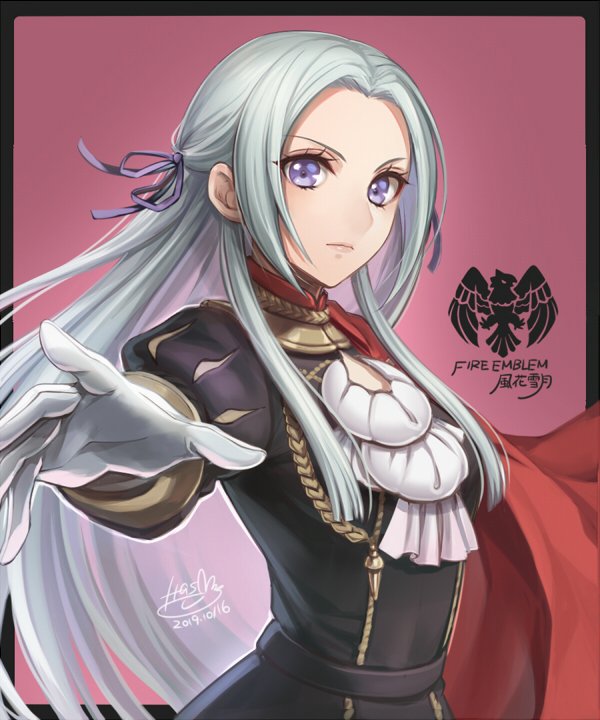 edelgard von hresvelg (fire emblem and 1 more) drawn by hasumi_fumi