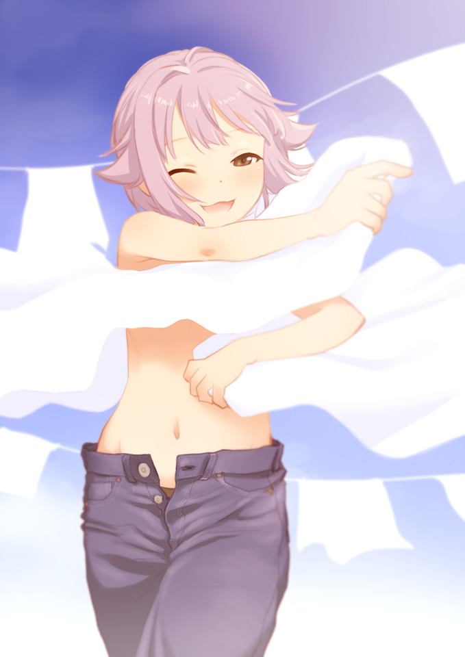 koshimizu sachiko (idolmaster and 1 more) drawn by sakaki_imasato