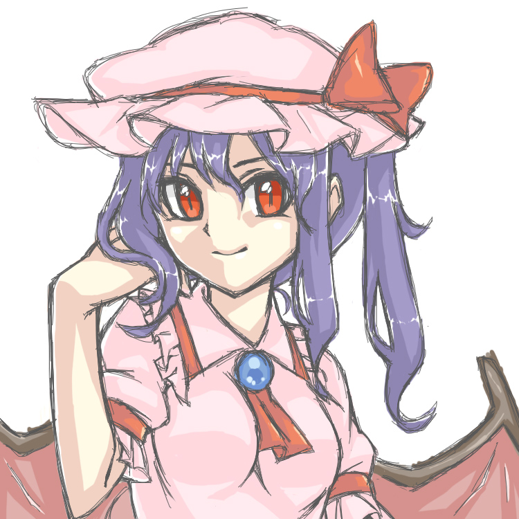remilia scarlet (touhou) drawn by yuusha-chan_(gassaku_no_hito)