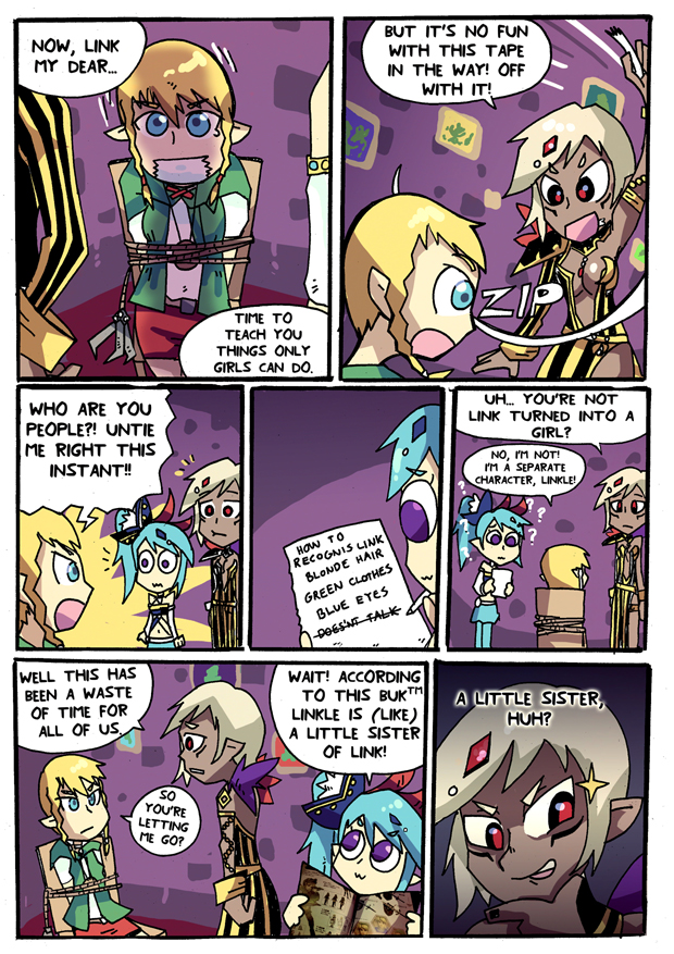 linkle, lana, and cia (the legend of zelda and 1 more) drawn by setz