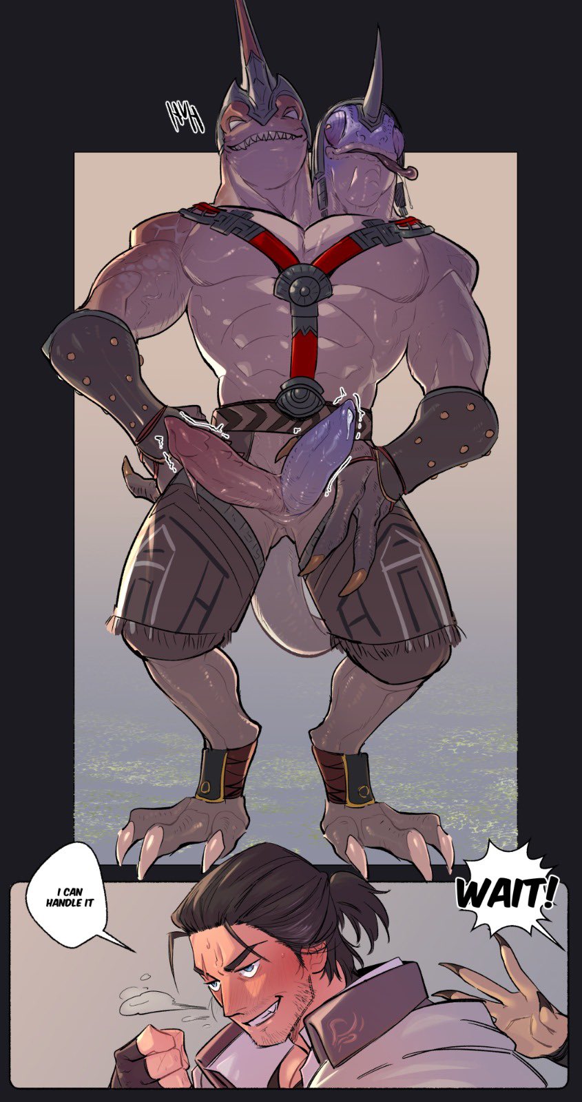 warrior of light, adventurer, wuk lamat, and bakool ja ja (final fantasy and 1 more) drawn by kukumomo