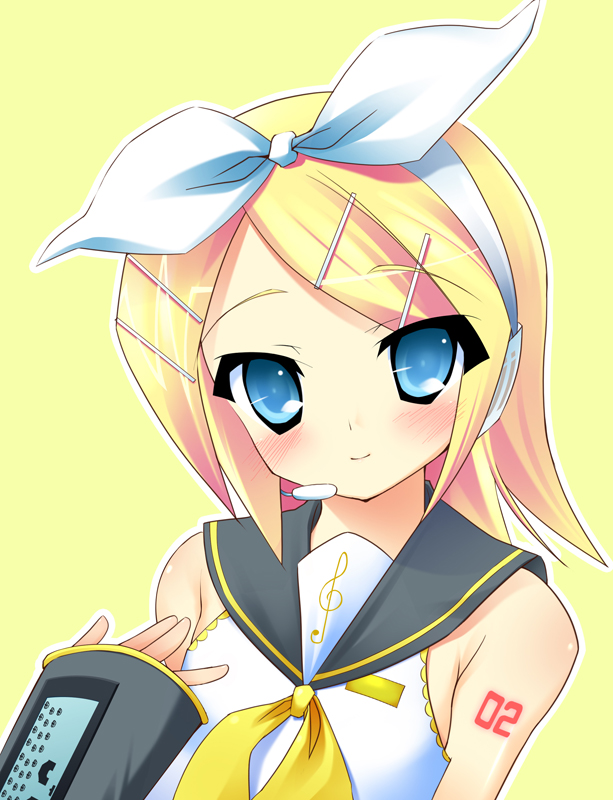 kagamine rin (vocaloid and 1 more) drawn by amakara_surume