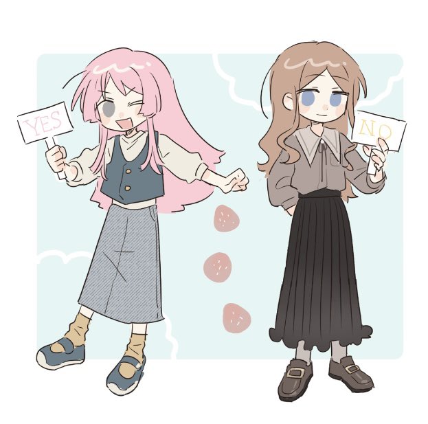 chihaya anon and nagasaki soyo (bang dream! and 1 more)