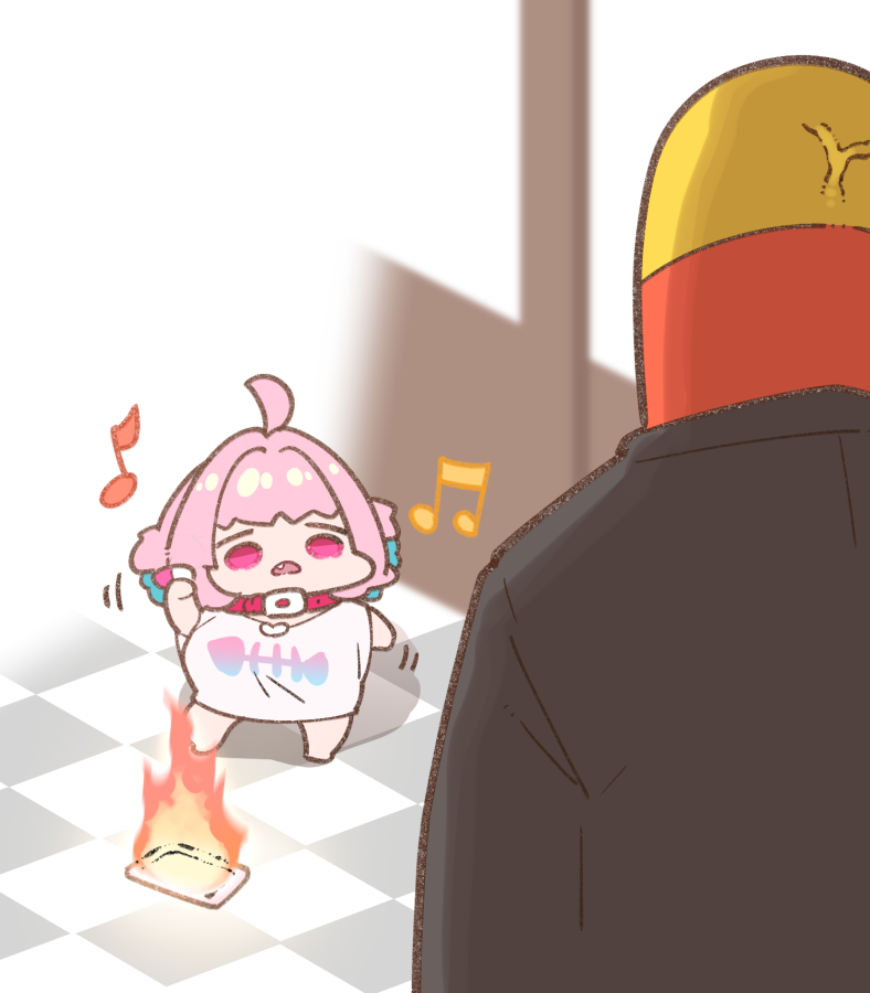 producer and yumemi riamu (idolmaster and 1 more) drawn by takato_kurosuke