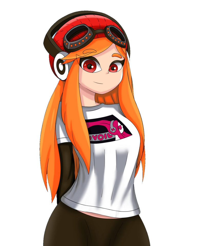 inkling player character and inkling girl (splatoon and 1 more)