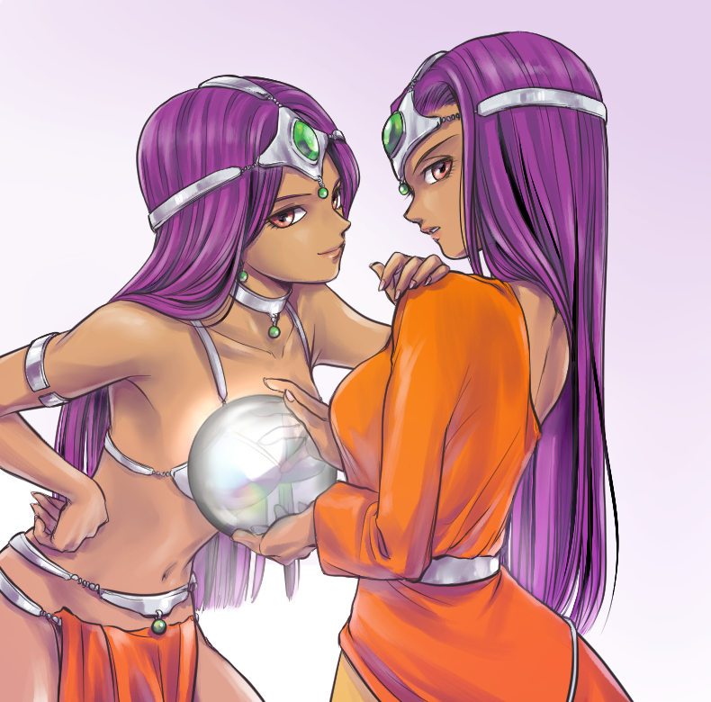 manya and minea (dragon quest and 1 more) drawn by pekuchin_(pekuchin_3)
