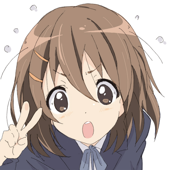 hirasawa yui (k-on!) drawn by core_(mayomayo)