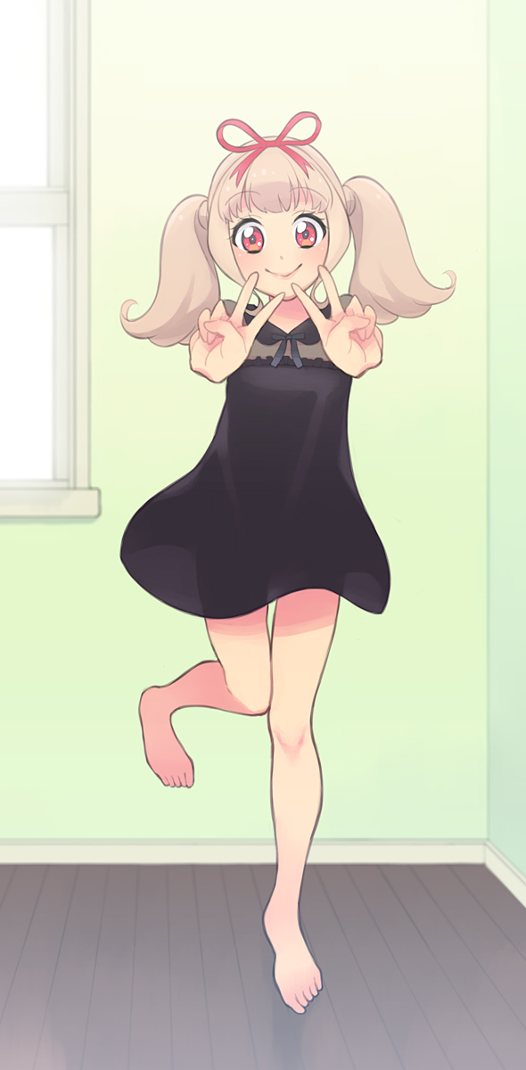 kiseki raki (aikatsu! and 1 more) drawn by ukokkei