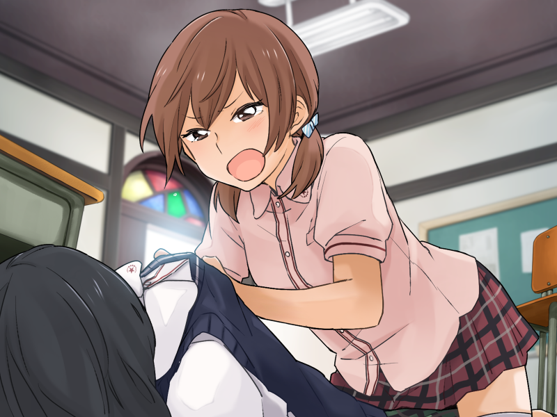 maki seina (okujou no yurirei-san) drawn by pe88y_(yu_tsugirls)