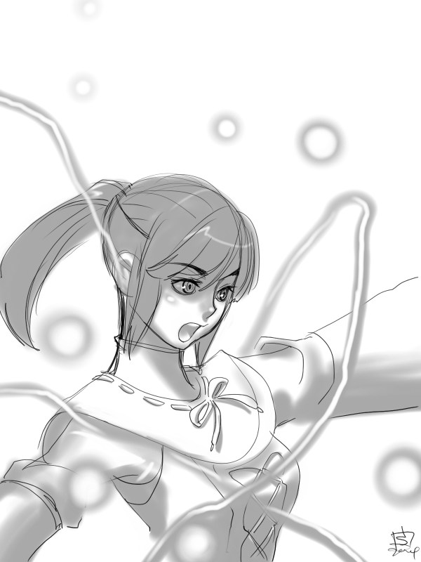 adventurer and summoner (final fantasy and 1 more) drawn by kapolo_systems