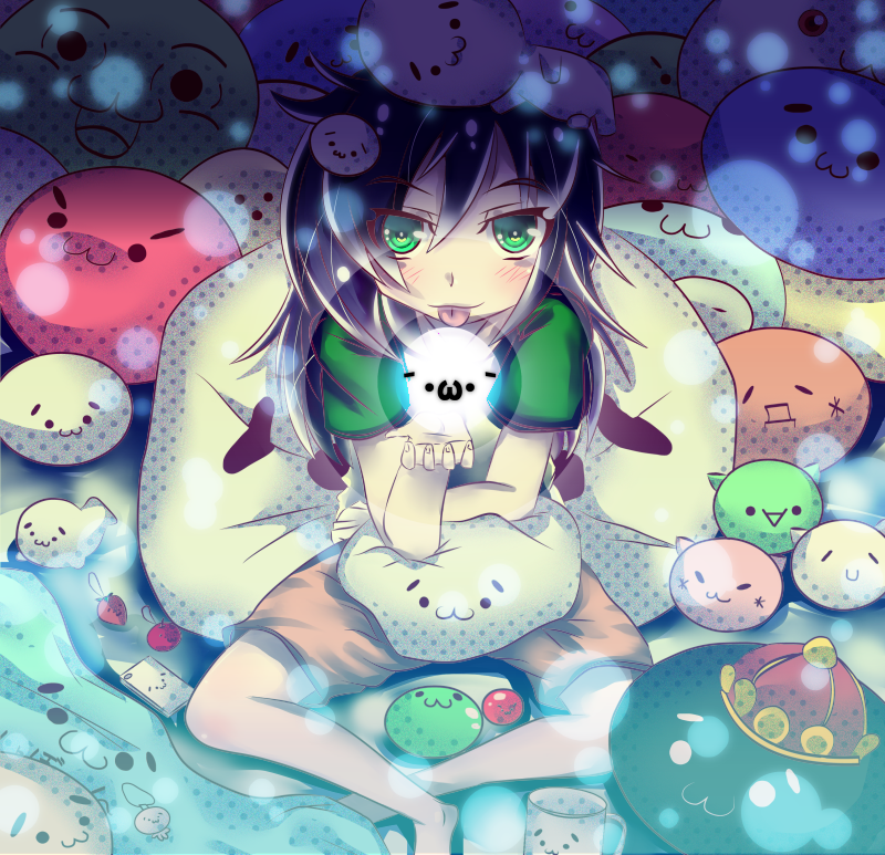 kuroki tomoko and shoboon (watashi ga motenai no wa dou kangaetemo omaera ga warui! and 1 more) drawn by gogopanda