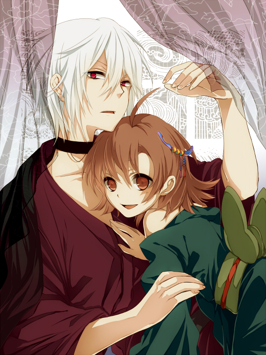 accelerator and last order (toaru majutsu no index and 1 more) drawn by issa_(sorako45)